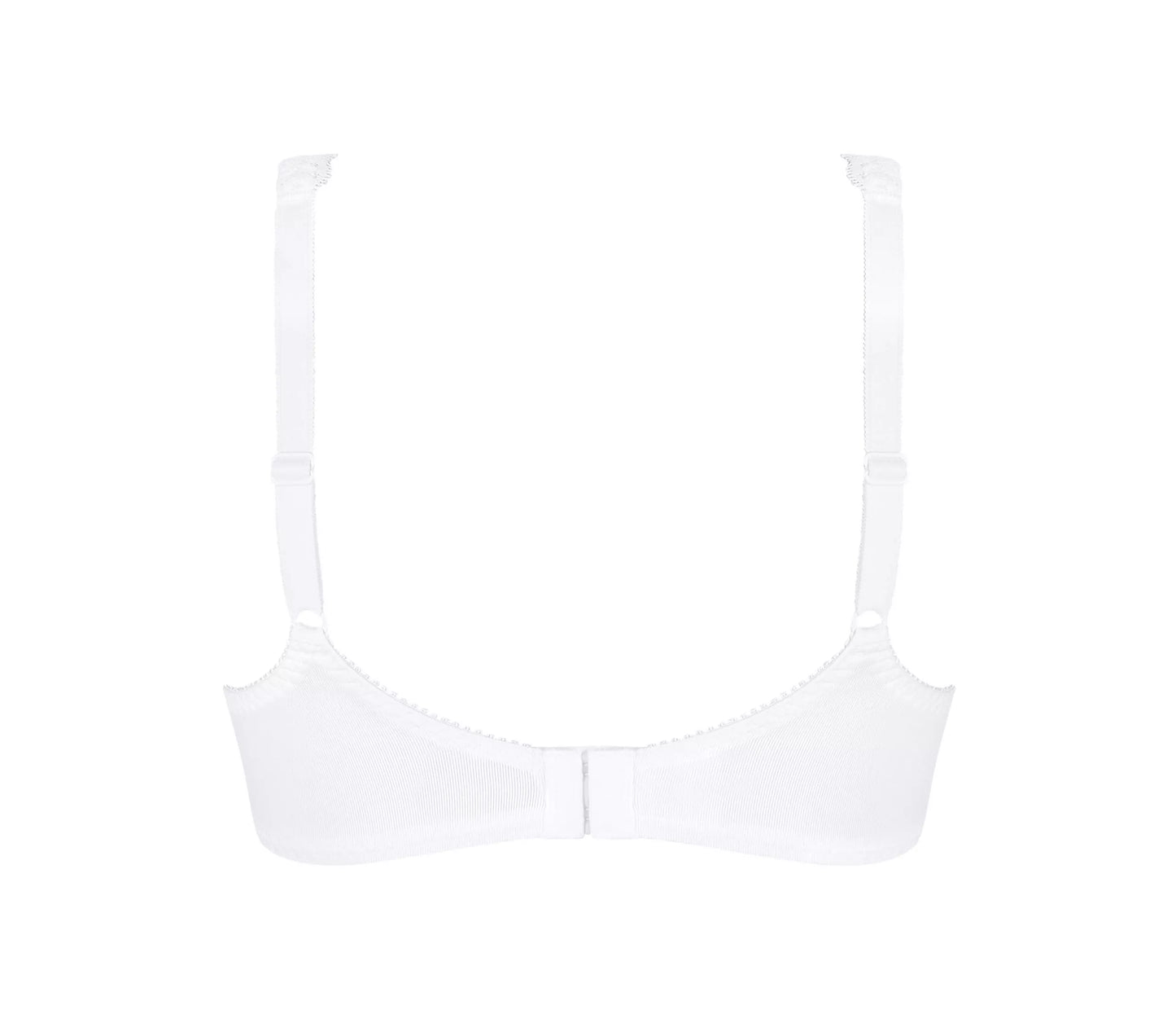 Amoena Jasmin Lace Mastectomy Pocketed Bra - White