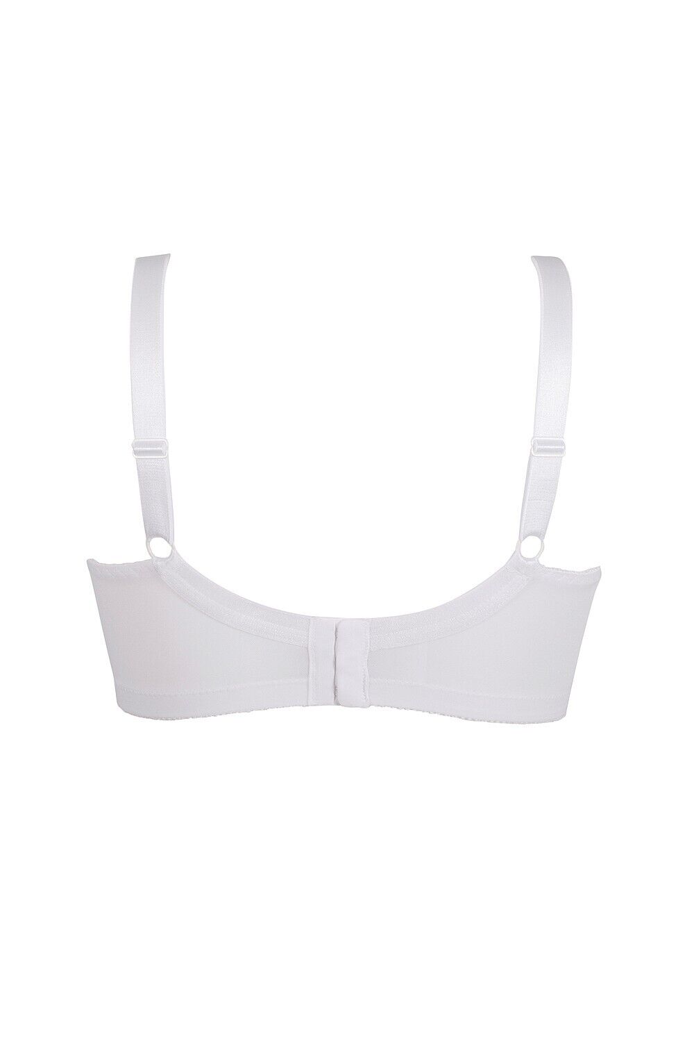 Trulife Jessica Pocketed Mastectomy Bra With Cami Panel White