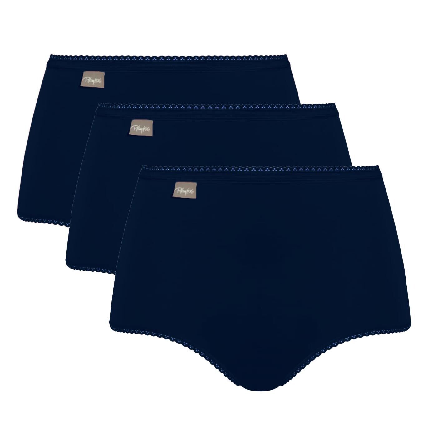 Playtex Full Cotton Briefs 3 Pack Cotton Stretch Full Maxi Briefs