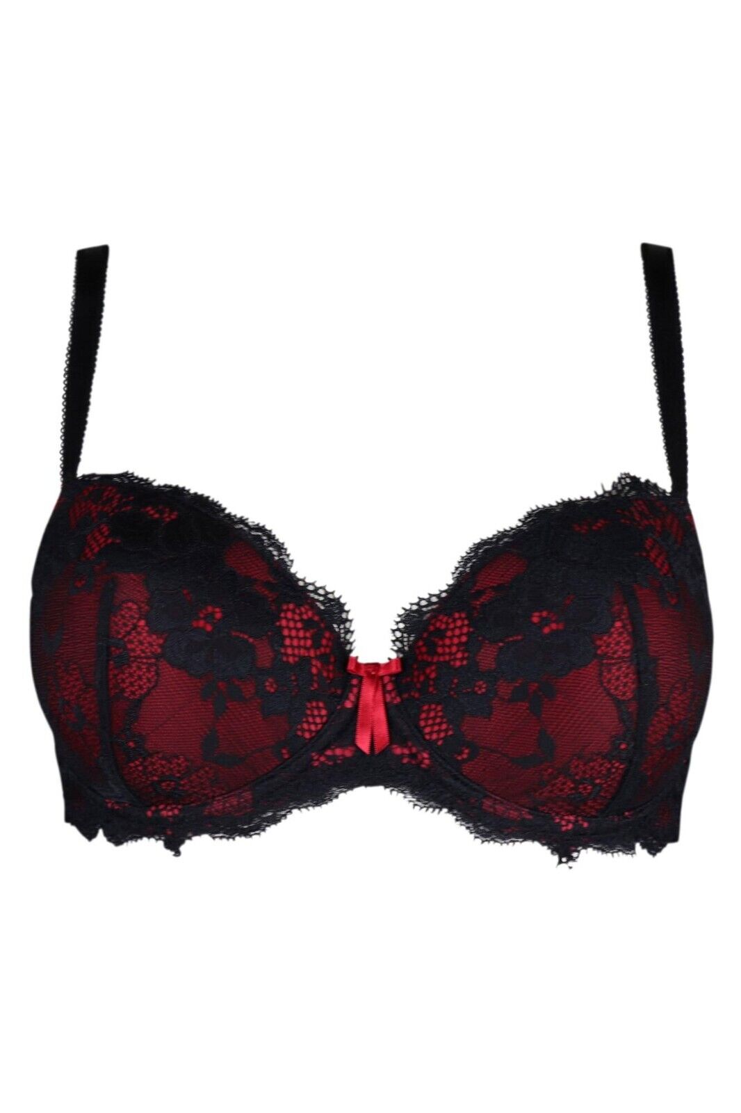 Pour Moi Balconette Bra Underwired Push Up Bra