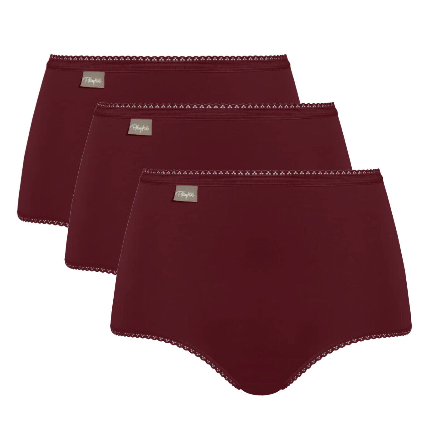 Playtex Full Cotton Briefs 3 Pack Cotton Stretch Full Maxi Briefs