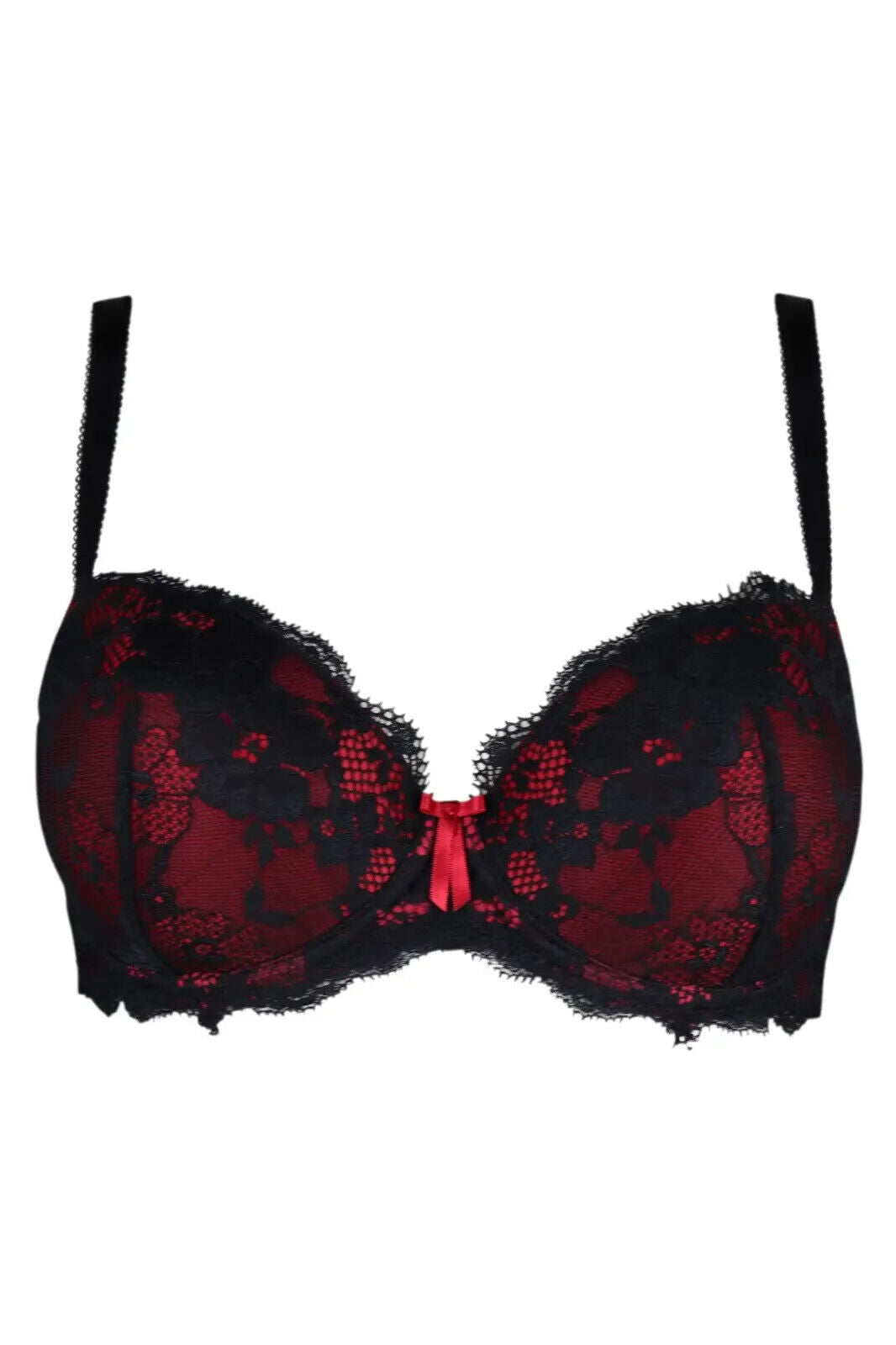 Pour Moi Balconette Bra Underwired Push Up Bra