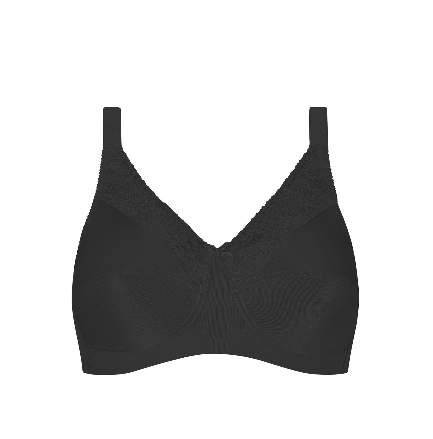 Amoena Nancy Mastectomy Pocketed Bra - Black