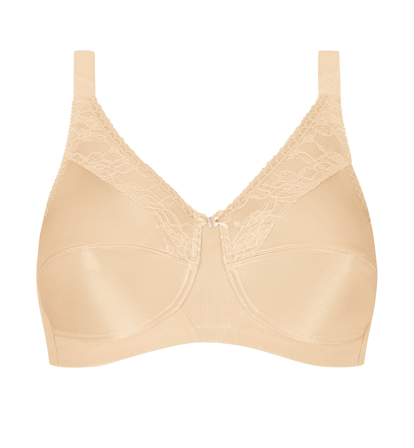 Amoena Nancy Mastectomy Pocketed Bra - Sand