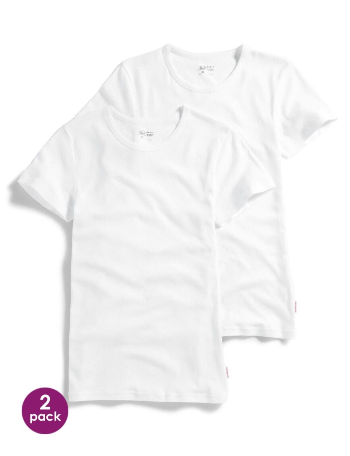 Mens Cotton T-Shirt Fine Ribbed Vest Black 100% Cotton Fruit of the Loom