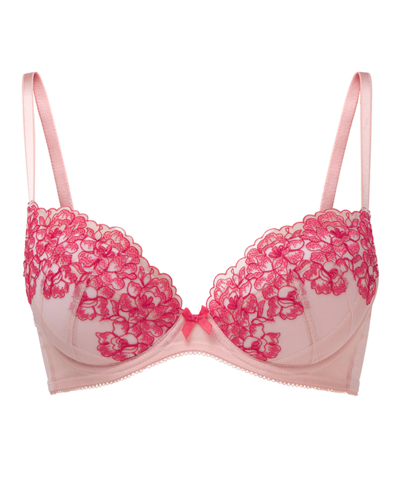 Gossard Colour Clash Plunge Bra Gossard Plunge Bra Pink Bra 32E 32F