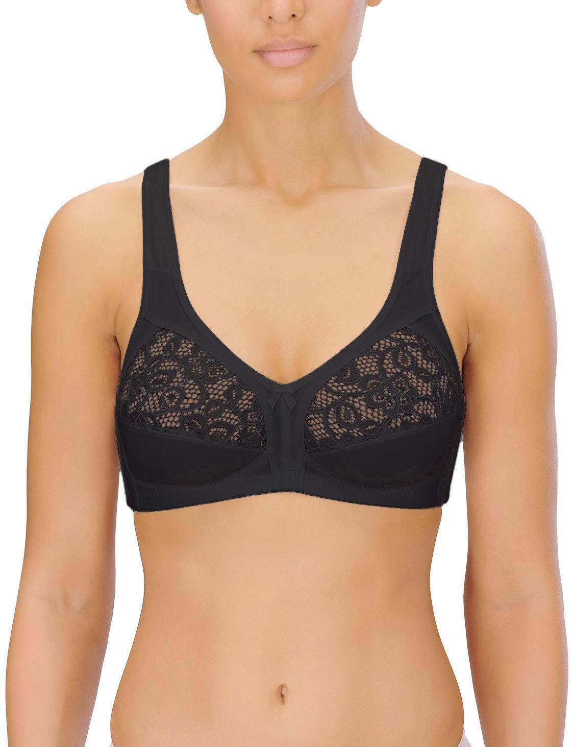 Naturana Soft Cup Bra 5046 Non Wired Available In White, Black or Light Beige
