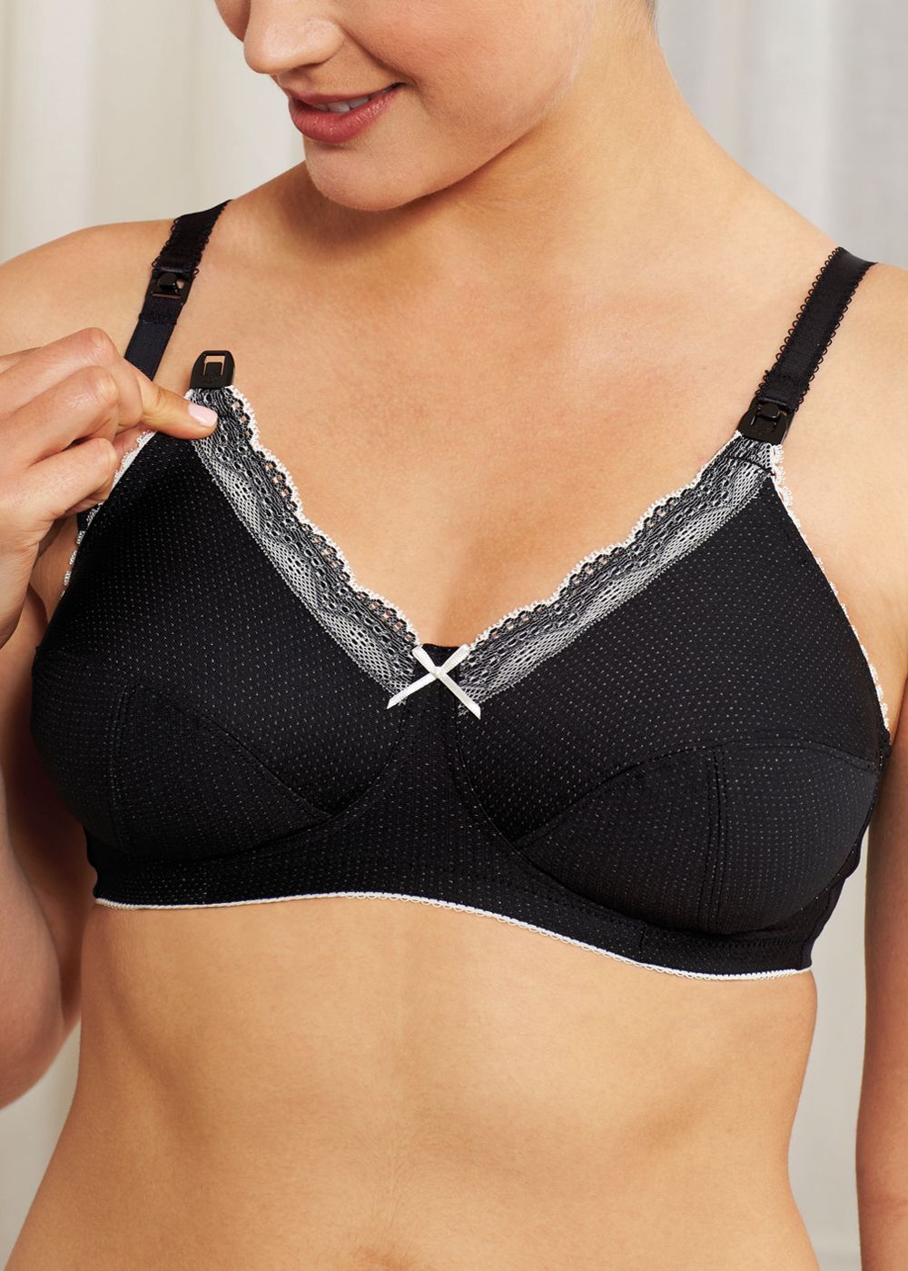 Royce Nursing Bra Sadie Bra With Easy Release Drop Cup Clip - Style 819