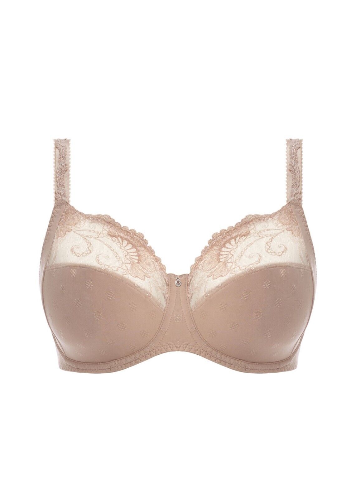 Fantasie Bra Jocelyn Bra Full Cup Side Support Underwired Bra 3 Part Cup Beige