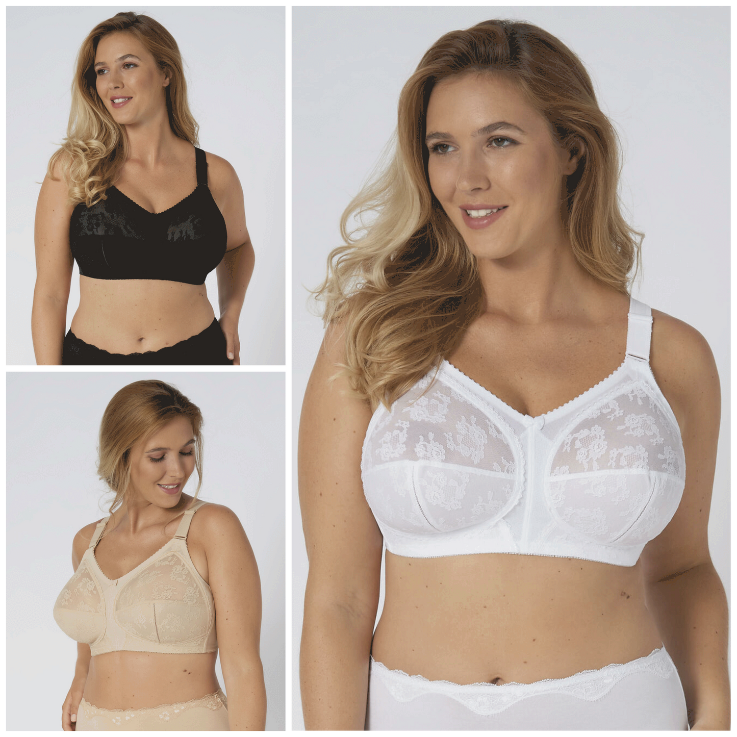 Triumph Doreen Bra Classic Non Wired Bra Non Padded Lace Bra 10166213
