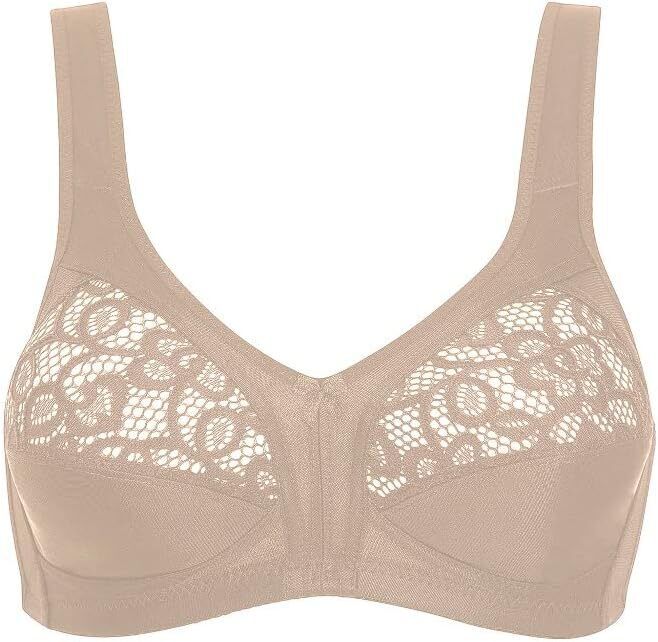 Naturana Soft Cup Bra 5046 Non Wired Available In White, Black or Light Beige