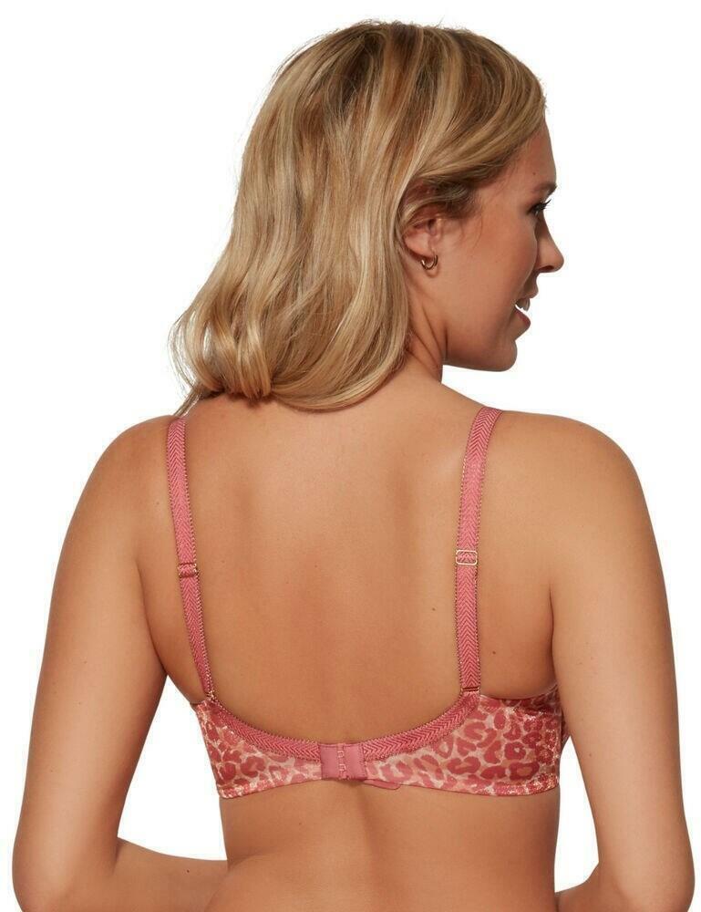 Gossard Glossies Bra Animal Print Moulded Bra Funky Leopard Print Underwired Bra