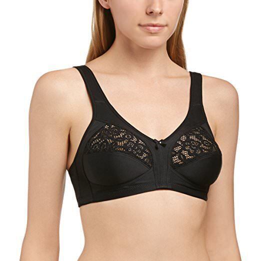 Naturana Soft Cup Bra 5046 Non Wired Available In White, Black or Light Beige
