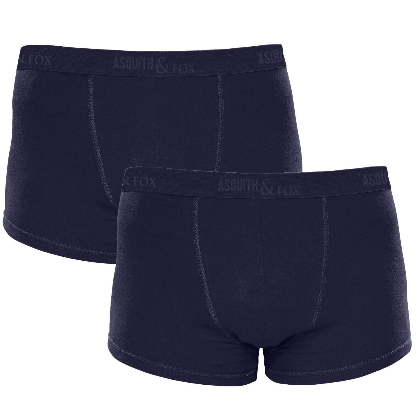 Mens Boxer Shorts 2 Pack of Cotton Rich Mens Boxers Black Navy Green Mens Undies