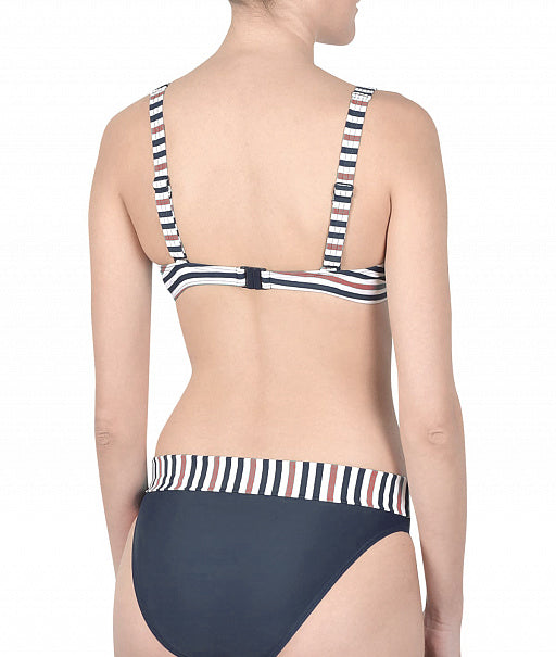 Naturana Striped Underwired Bikini Set