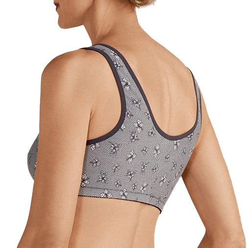 Amoena Frances Non-wired Front Closure Bra - Prints