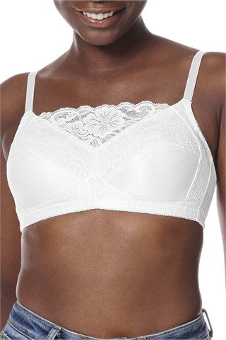 Amoena Isabel Camisole Pocketed Non-wired Soft Bra - White