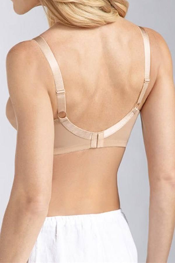 Amoena Nancy Mastectomy Pocketed Bra - Sand