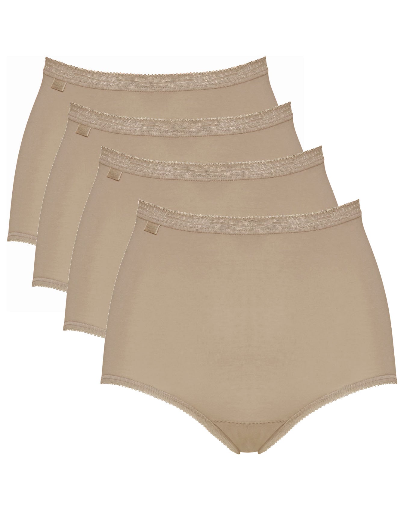 Sloggi Basic+Maxi Cotton Briefs - 4 Pack
