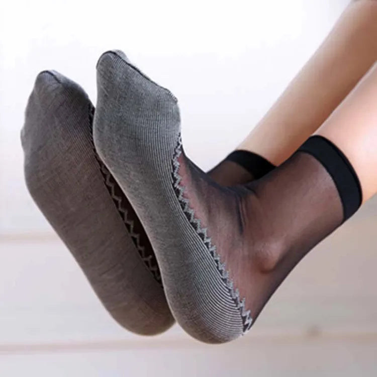 Soft & Silky Fashion Anklet Socks