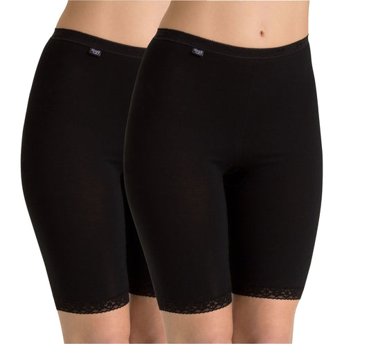 Sloggi Basic+ Long Cotton Briefs - 2 Pack