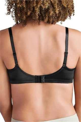 Amoena Isabel Camisole Pocketed Non-wired Soft Bra - Black