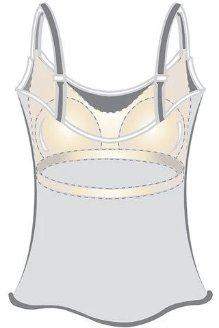 Amoena Valletta Pocketed Mastectomy Vest Top