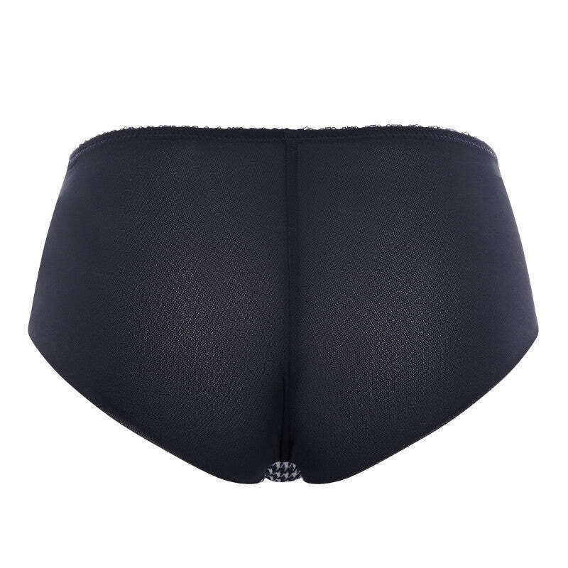 Panache Jasmine Briefs Navy Dogtooth Brand New Panache Knickers 6955