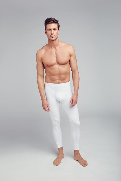 Mens Thermal Long John Mens Jockey Modern Thermal Long Johns No Fly White
