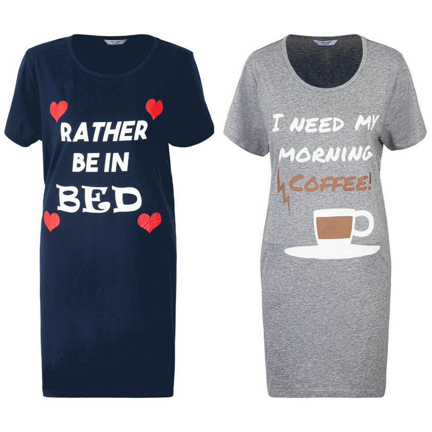 Mont Noir Short Sleeved Jersey T-Shirt Nightdress