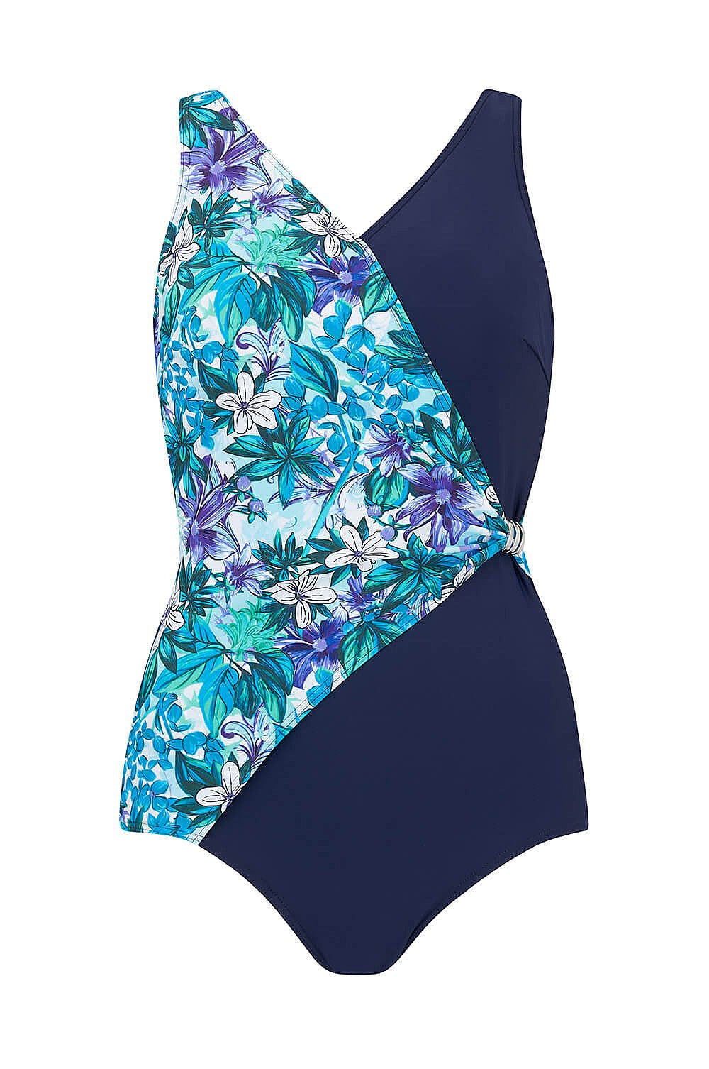 Nicola Jane Mauritius V-Neck Pocketed Swimsuit