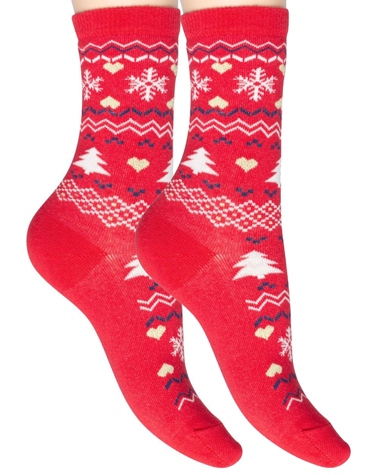 Charnos Cotton Rich Fairisle Socks
