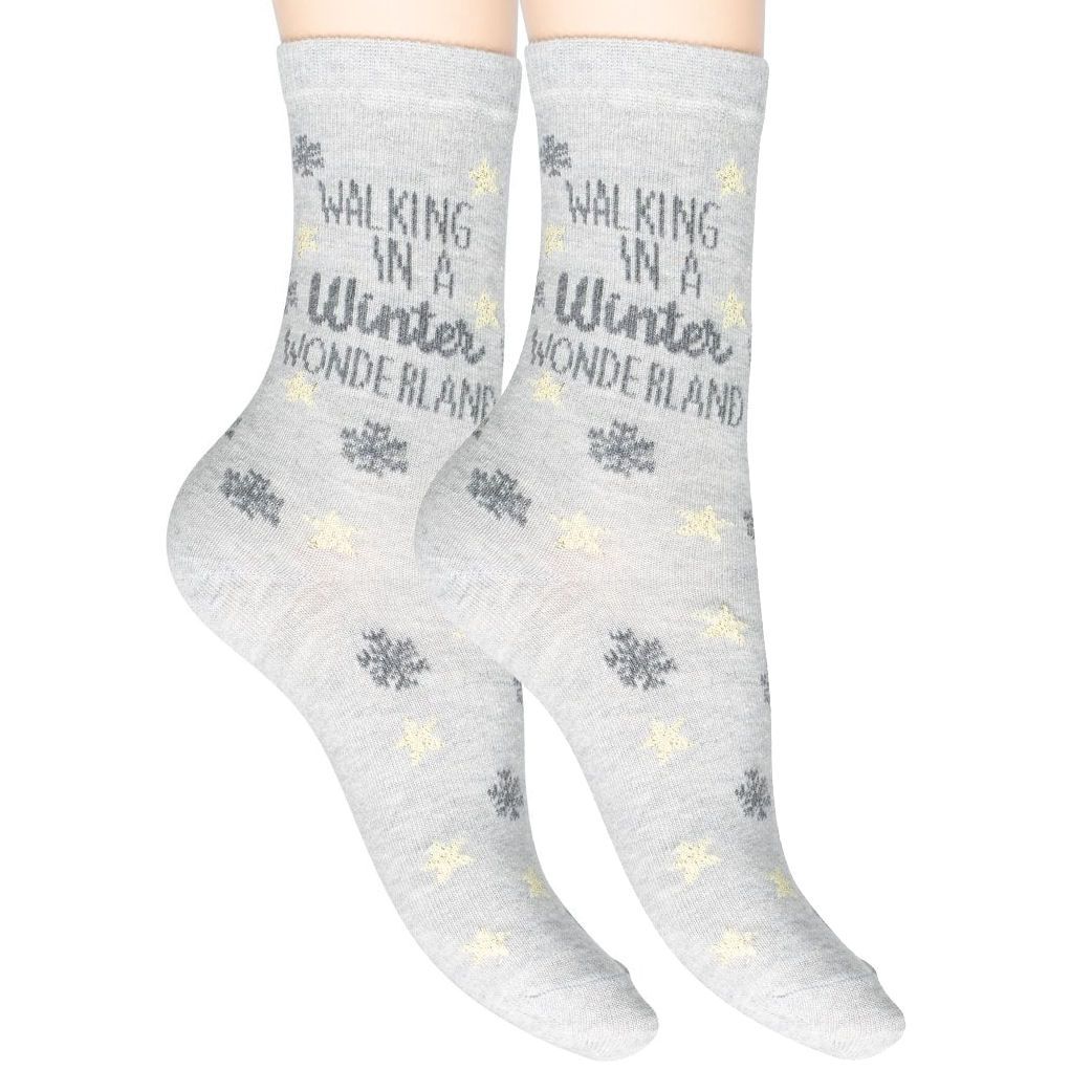 Charnos Cotton Rich Fairisle Socks