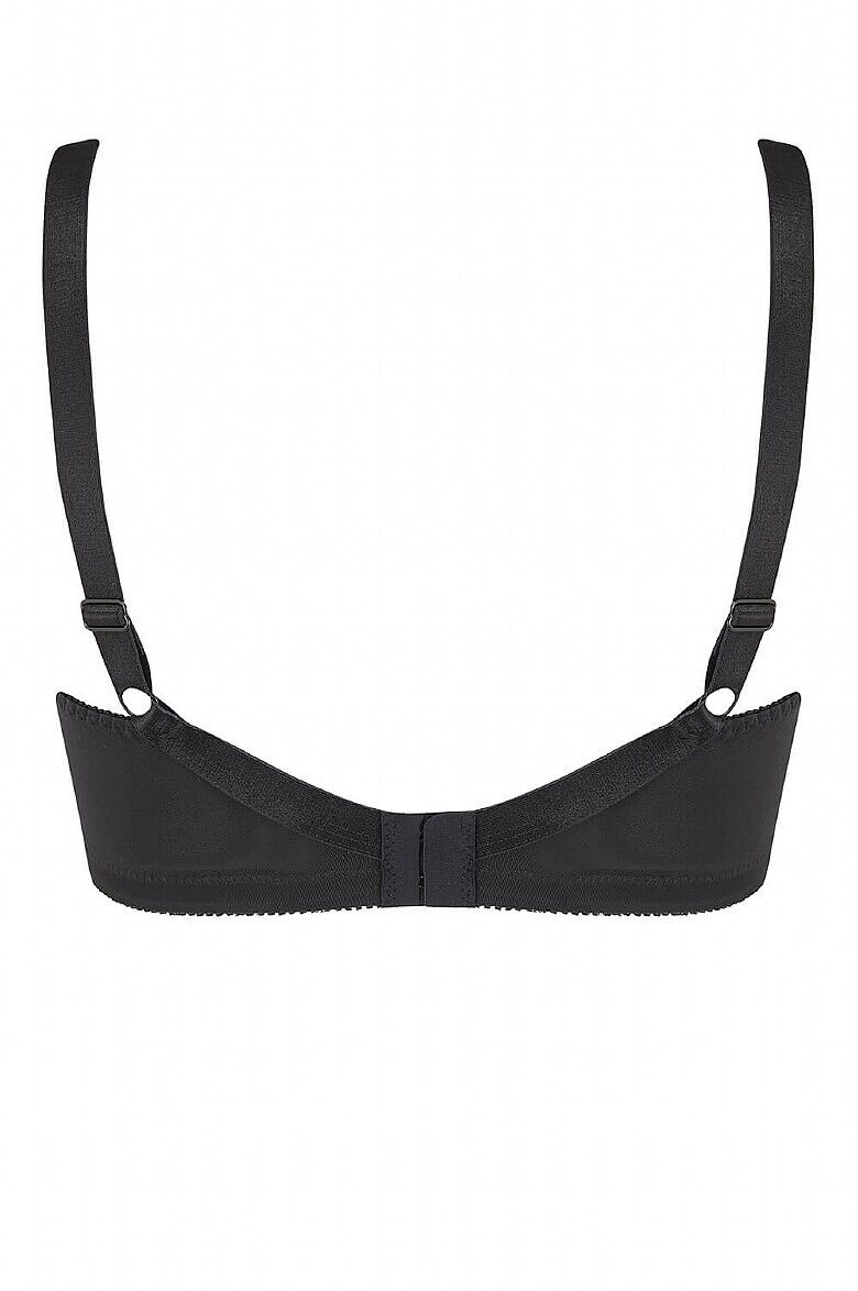 Trulife Barbara Mastectomy Bra Pocketed Bra For Prosthesis Exotic Black Bra 210