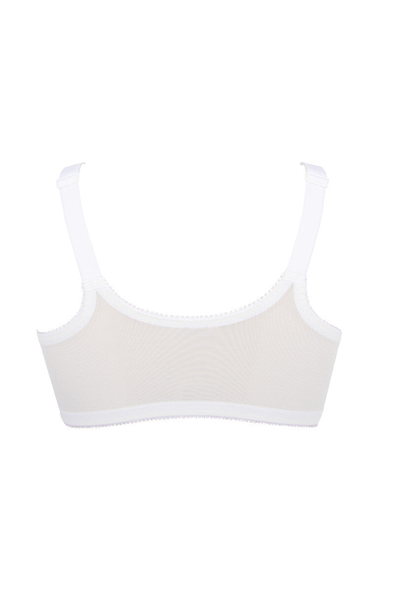 Berlei Bra White Front Fastening Classic Lace Bra B511 Front Opening Bra
