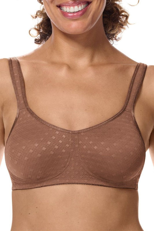 Amoena Tiana Non-wired Soft Bra - Mocha