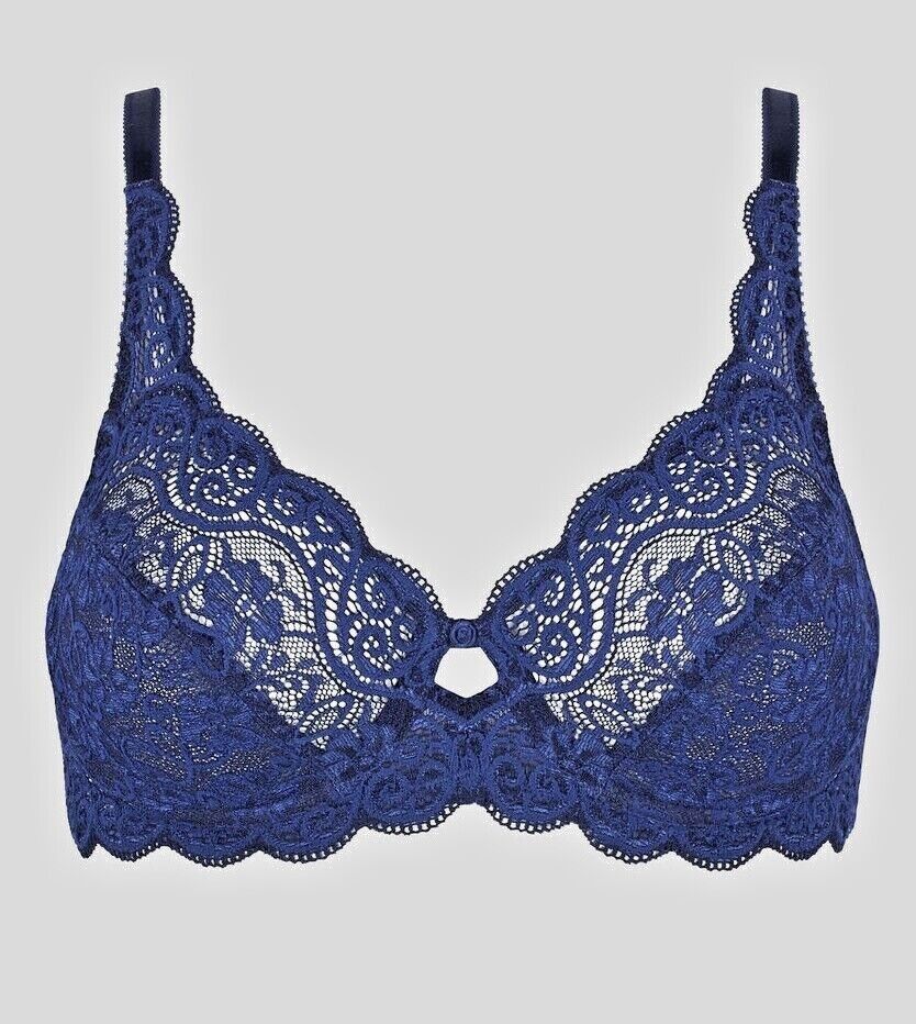 Triumph Amourette Bra Underwired Bra  Underwired Bra Non Padded W Bra Deep Water