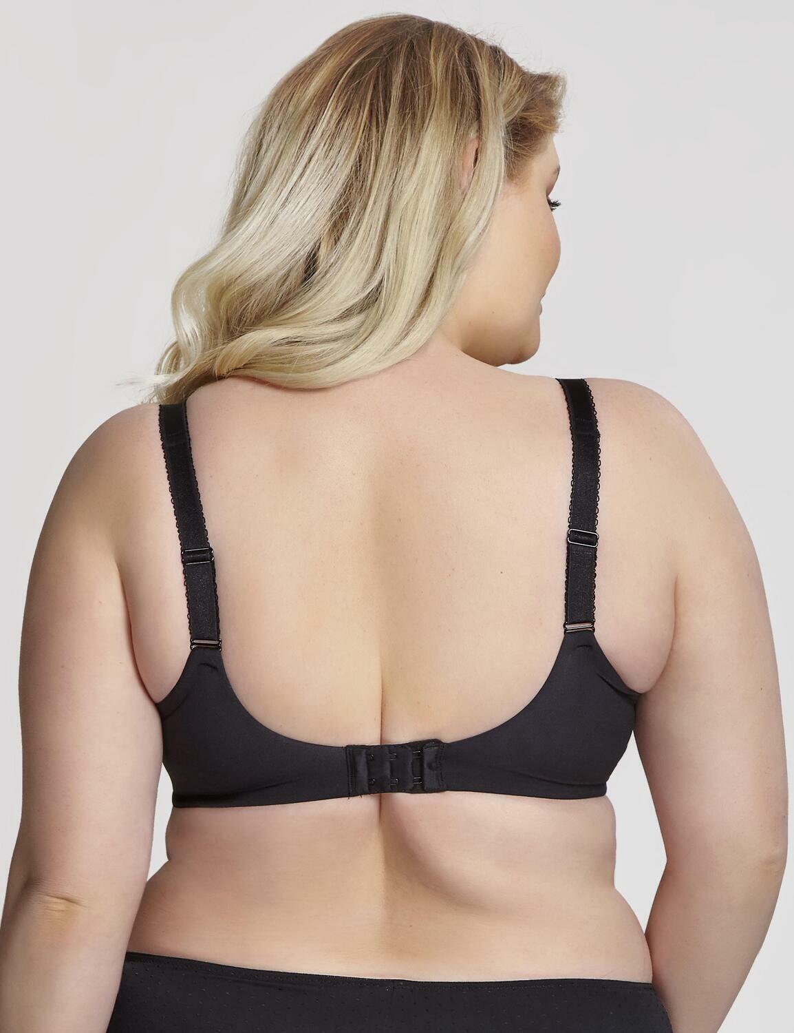 Sculptresse Candi Bra Black Full Cup Bra Fuller Figured Bra by Panache 9375