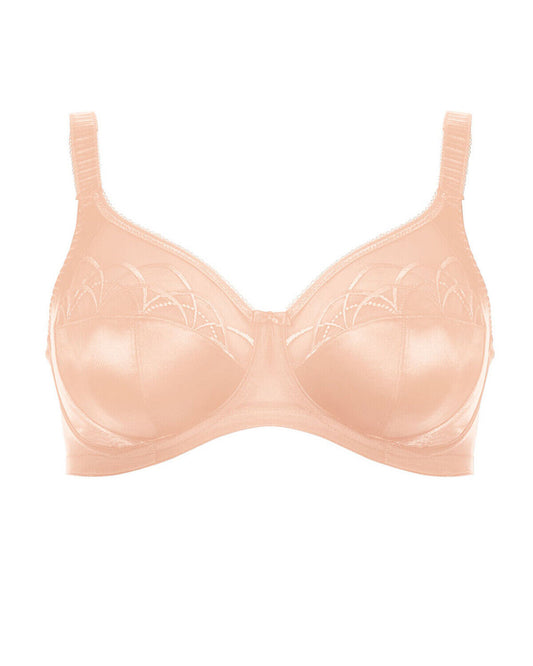 Elomi Cate Underwired Bra Fuller Figure Fuller Bust Bra Plus Size Bra Nude Black