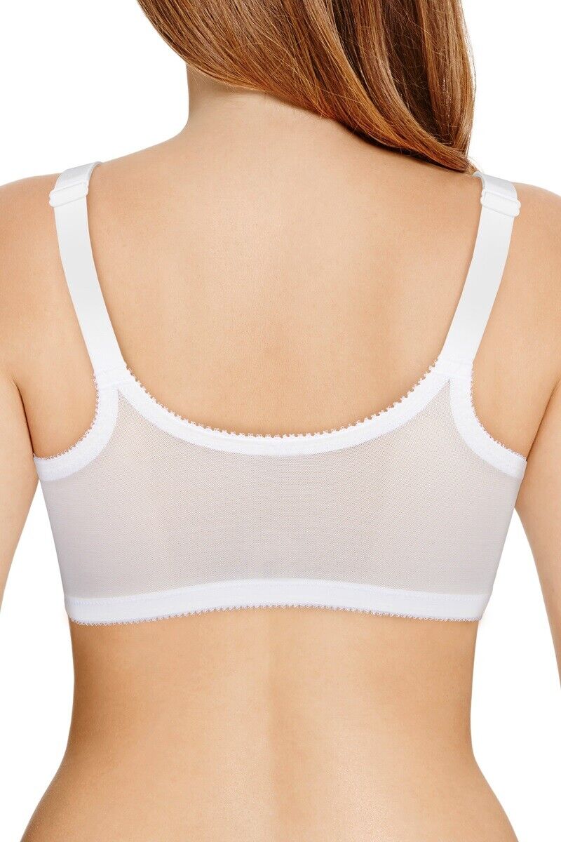 Berlei Bra White Front Fastening Classic Lace Bra B511 Front Opening Bra