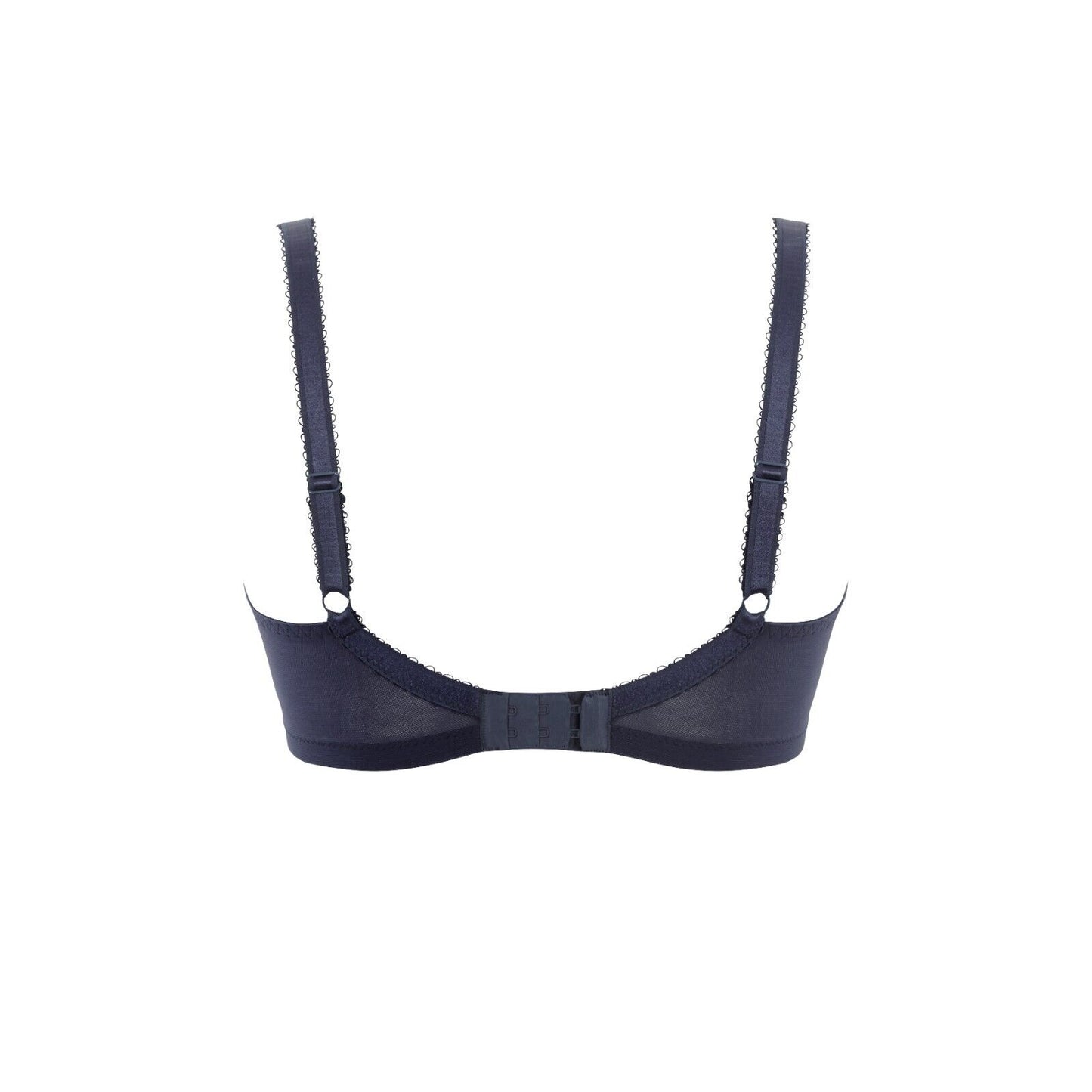 Panache Clara Bra Full Cup Bra 7255 Deep Ocean Blue Peacock Blue Plum Silver