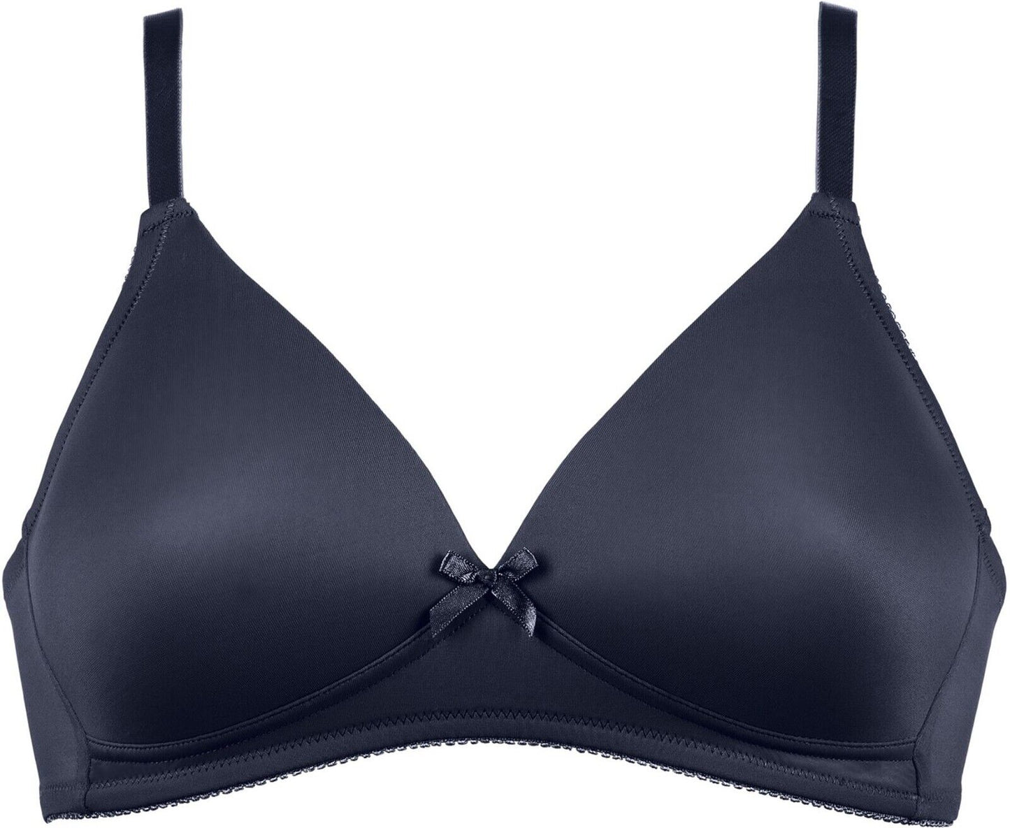 Naturana Bra Soft Cup Padded Bra 5166 Non Wired T Shirt Bra Blue White Nude
