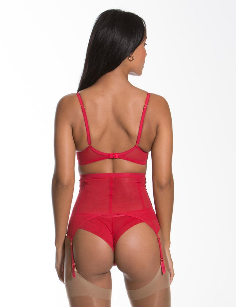 Gossard Red Bra Plunge Bra Guipure Sexy Underwired Beautiful Lingerie