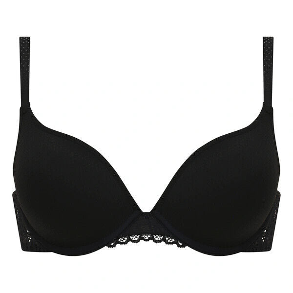 Passionata Bra Ironic Bra Padded Push Up Bra Black Underwired Bra