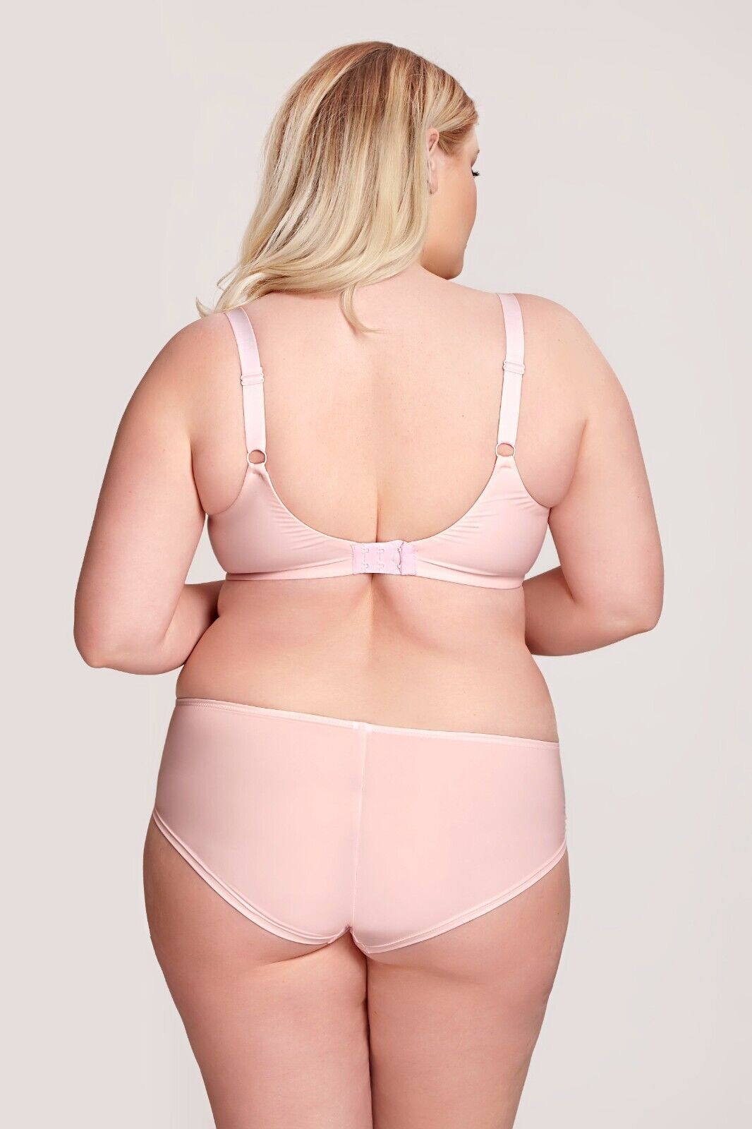 Sculptresse by Panache Logan Midi Brief Blush Pink Embroidered Knickers 9858