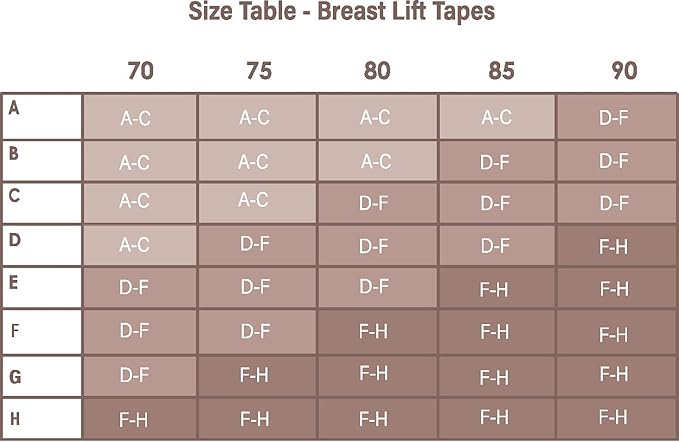 Bye Bra Body Tape Breast Tape