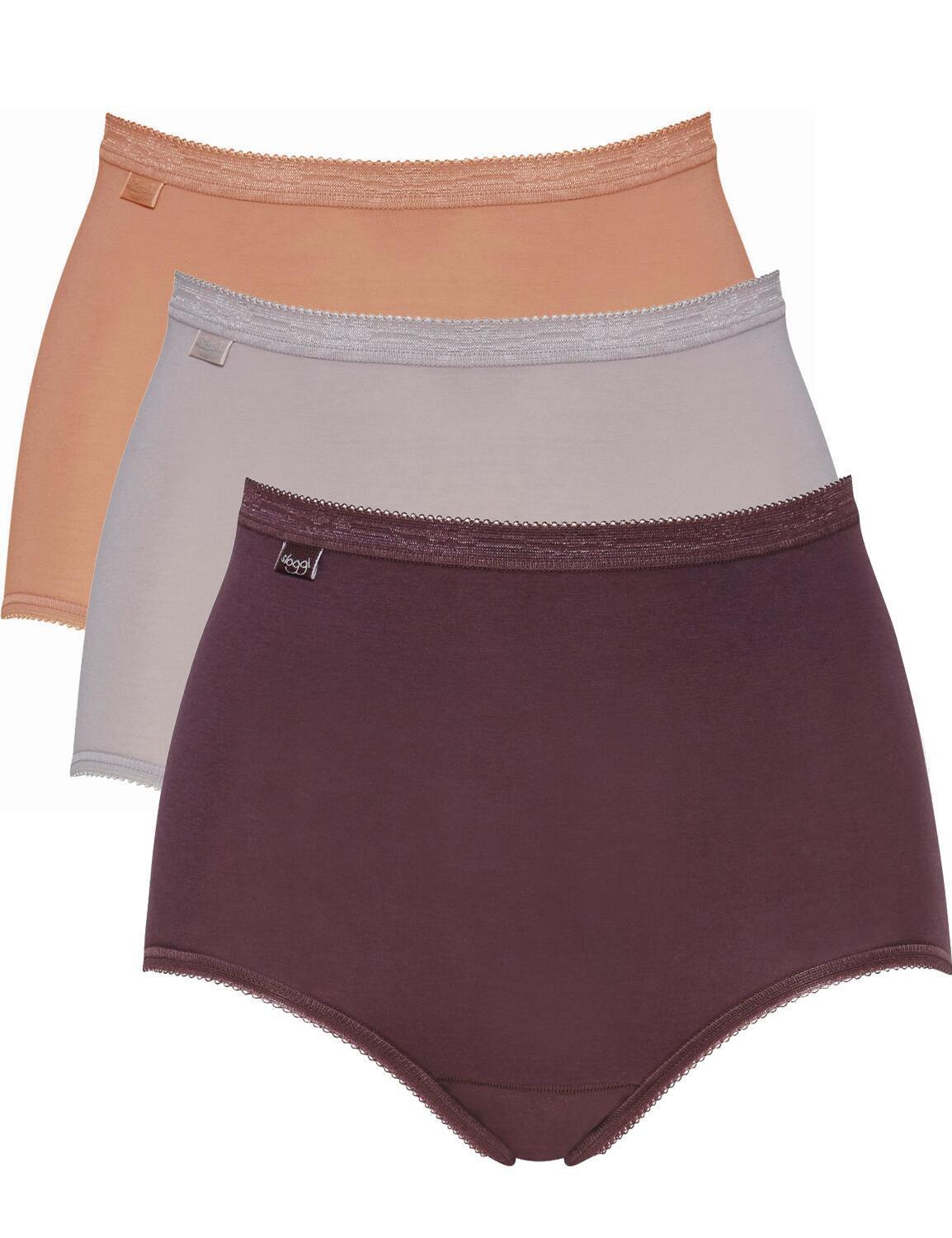 Sloggi Basic Maxi Cotton Briefs Colours - 3 Pack