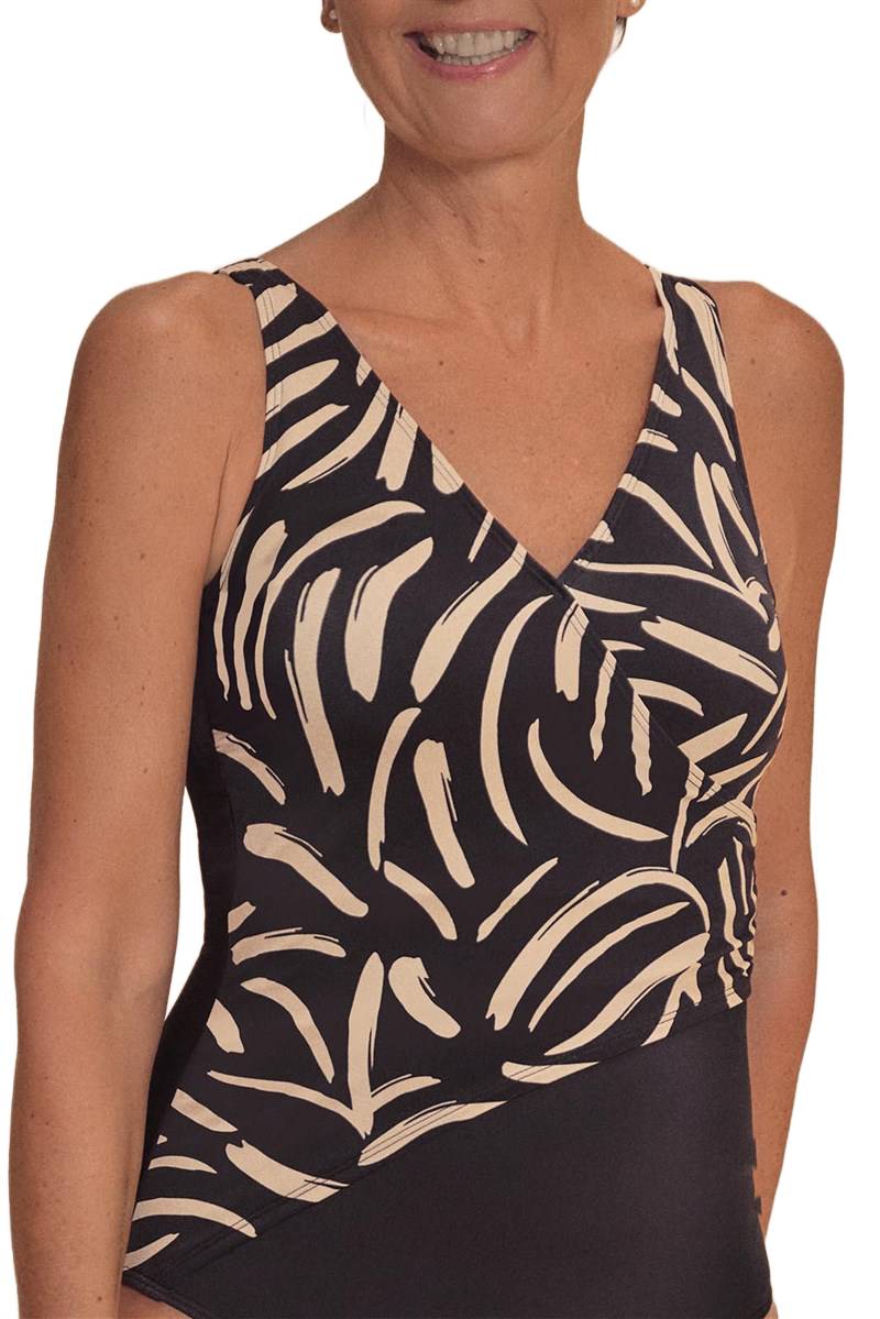 Amoena Turin Full-Bodice Pocketed Swimsuit