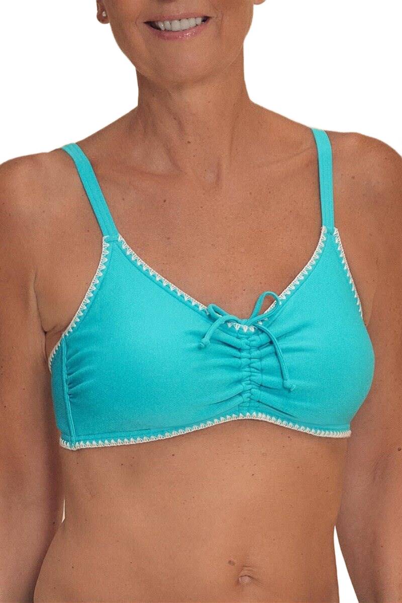 Amoena Salerno Bikini Top Post Surgery Pocketed Swimwear