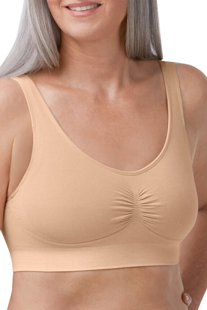 Amoena Becky Pocketed Non Wired Mastectomy Bra Top